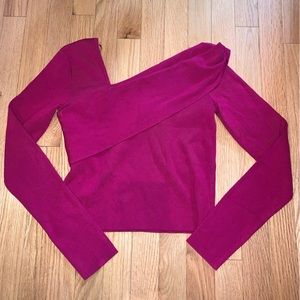 Dynamite off shoulder sweater